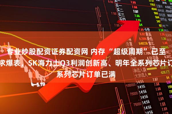 专业炒股配资证券配资网 内存 “超级周期” 已至！AI需求爆表，SK海力士Q3利润创新高、明年全系列芯片订单已满